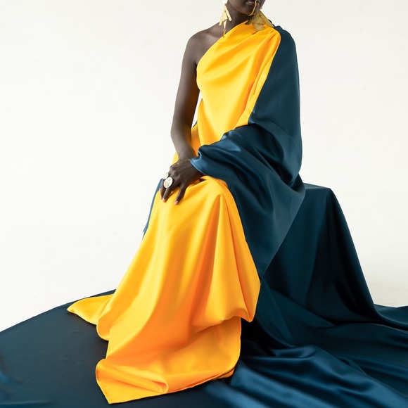 ONE SIZE 2 WAY off shoulder dress sz. 0-18 - Picture 3 of 16